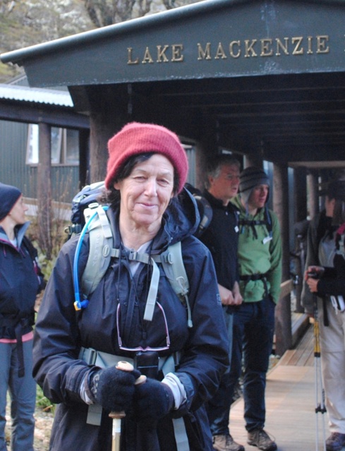 Margaret Mackenzie-Hooson at Lake Mackenzie Lodge November 2011